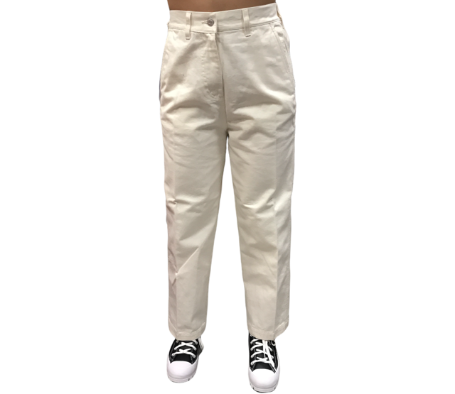 Obey Pantalone da donna Carpenter 242020085 bianco