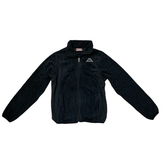 Kappa Maglia Pile 1/2 Zip Logo Vaurion Slim 3023G30 923 nero