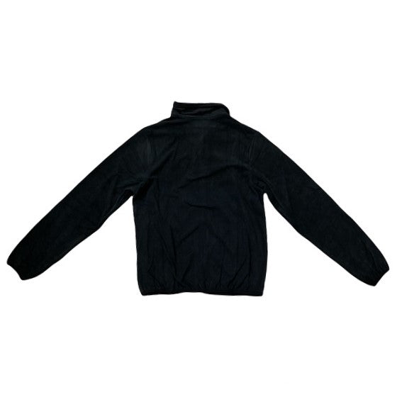 Kappa Maglia Pile 1/2 Zip Logo Vaurion Slim 3023G30 923 nero