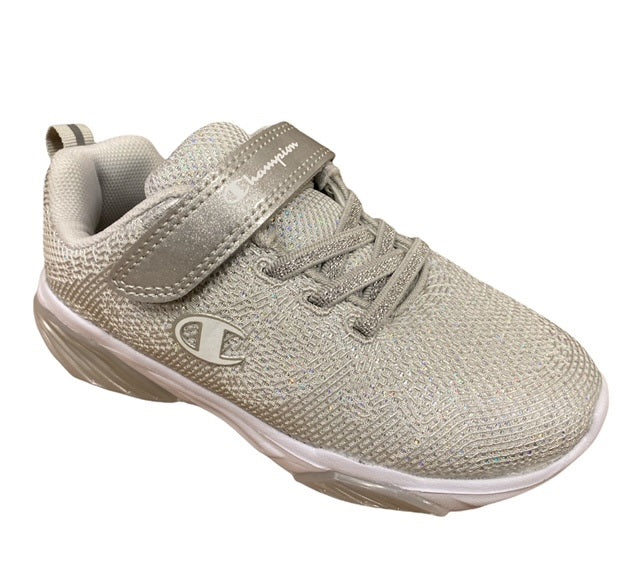 Champion scarpa da ginnastica da bambina con luci Wave G PS S32132 CHA EM007 argento