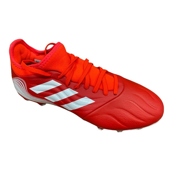 Adidas scarpa da calcio da uomo Copa Sense.3 MG FY6190 rosso bianco