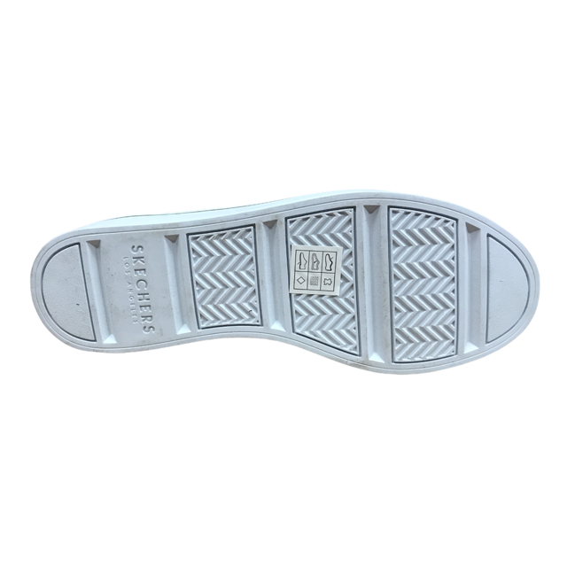Skechers scarpa sneakers da donna Hi Lites 957 grigio metallico