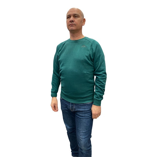 Kappa Felpa Logo Caimali 304MYL0 XNK green dark forest