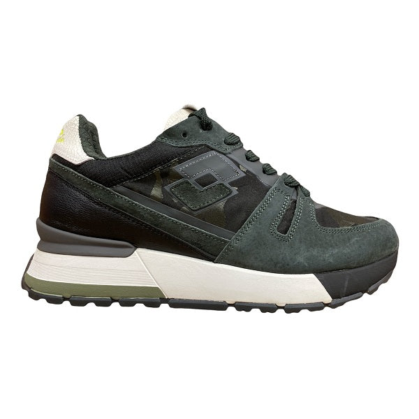 Lotto Leggenda Tokyo Shibuya Camo low sneakers for men 217140 27J green-black