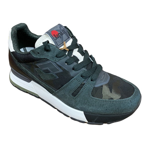 Lotto Leggenda Tokyo Shibuya Camo low sneakers for men 217140 27J green-black