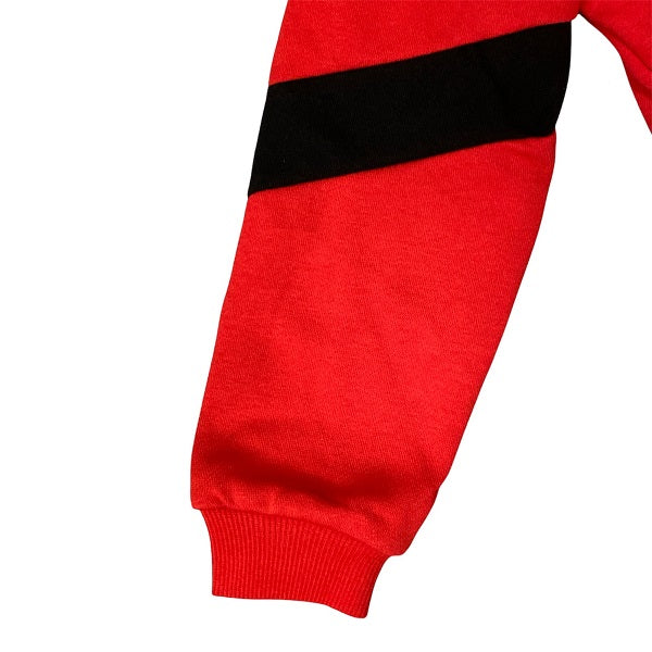 Puma children's sweatshirt with large logo print hood 846887 11 red