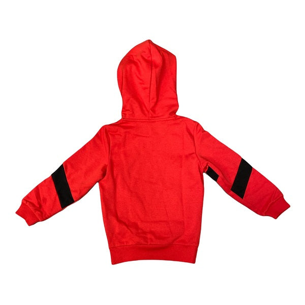 Puma children's sweatshirt with large logo print hood 846887 11 red