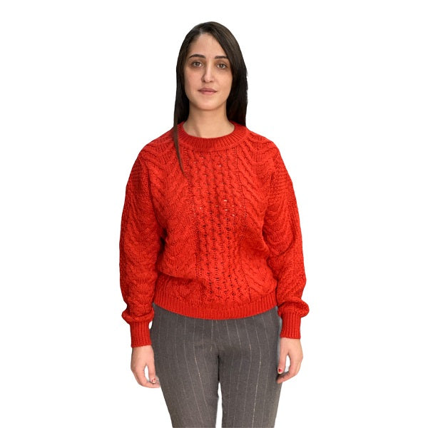 b.young Byotinka Jumper 20809480 191559 Scarlet Sage