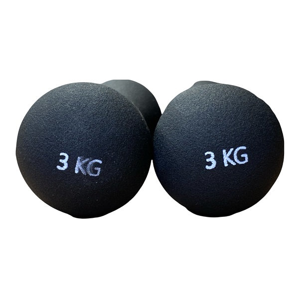 Avento pair of Dumbbells 2x3Kg 42DC-BLK