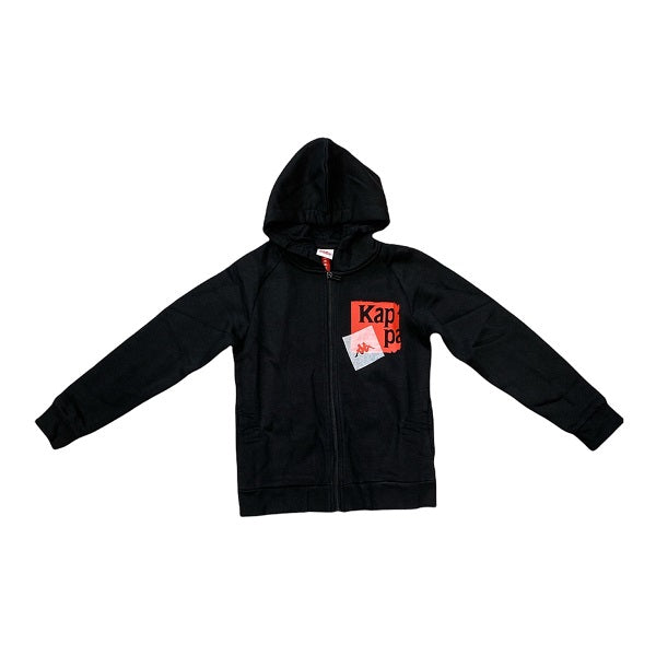 Kappa Tracksuit Boy Authentic Feel 311CJFW A0K black
