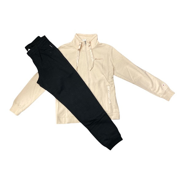Champion Tuta Donna 114590 YS094 SDD cipria-nero