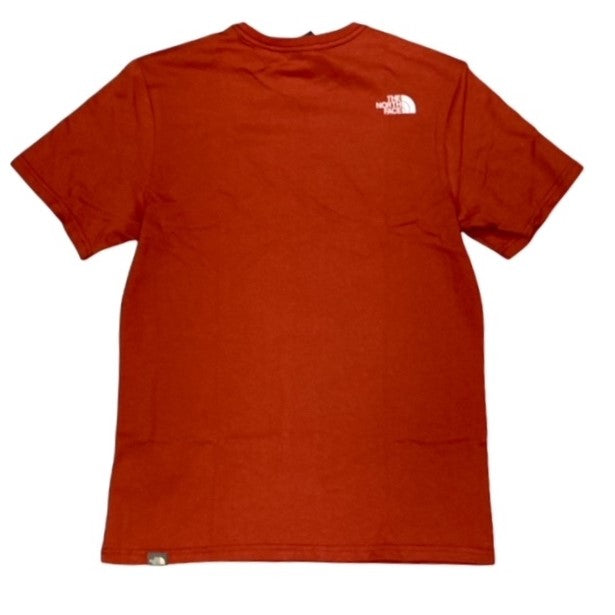 The North Face maglietta manica corta Mount Line NF00A3G2UBR1 rosso mattone