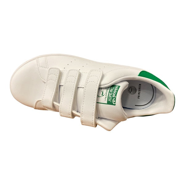 Adidas sneakers con strappo da bambino Stan Smith CF C FX7534 white-green
