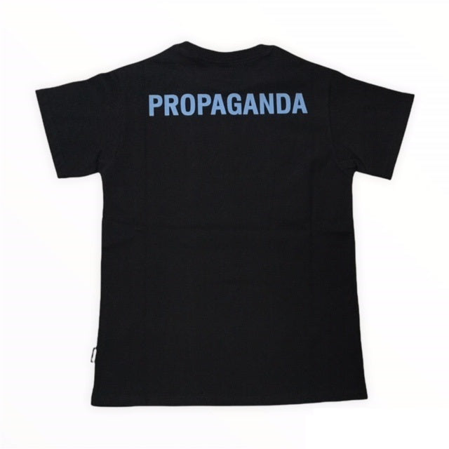 Propaganda T-shirt Logo 088 01 black