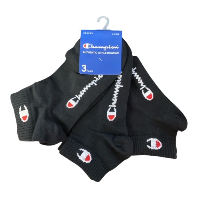 Champion 3Calze al malleolo U24559 KK001 black