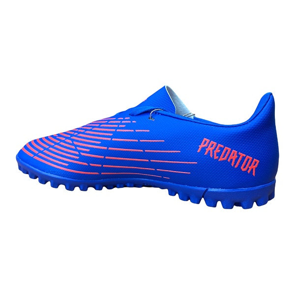 Adidas scarpa da calcetto da adulti Predator Edge.4 TF GX7796 blu-arancio