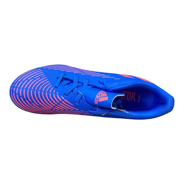 Adidas scarpa da calcetto da adulti Predator Edge.4 TF GX7796 blu-arancio