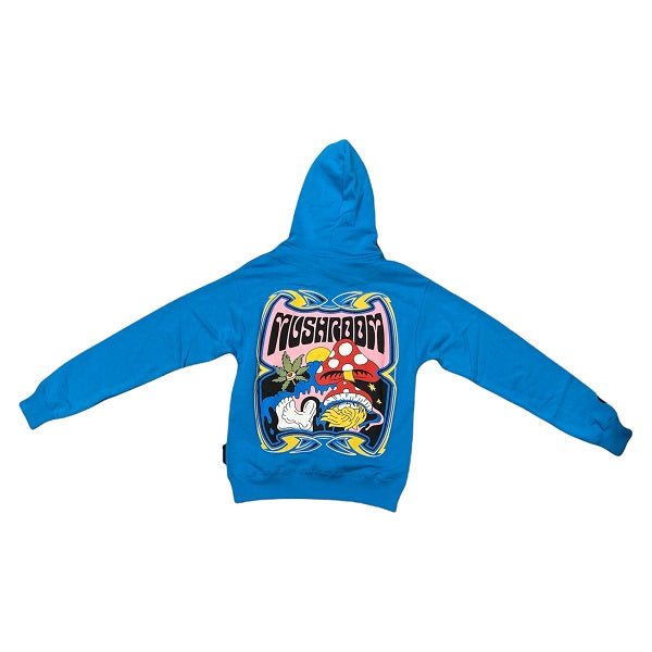 Mushroom Hoodie 29003-53 turquoise