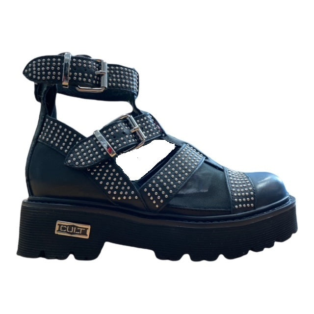 Cult Sandalo Slash 3400 Mid W Leather CLW340000 black
