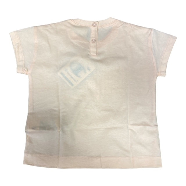 Champion complete Infant t-shirt and shorts 404391 PS012 PHP pink-grey