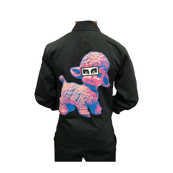 Obey giacca leggera da uomo Saucer 121800503 nero