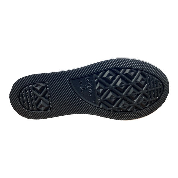 Converse scarpa sneakers da ragazzi Chuck Taylor All Star Lift Platform 372860C bianco-nero