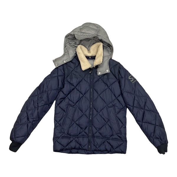 Sweet Years men's quilted jacket SYU942 Blue