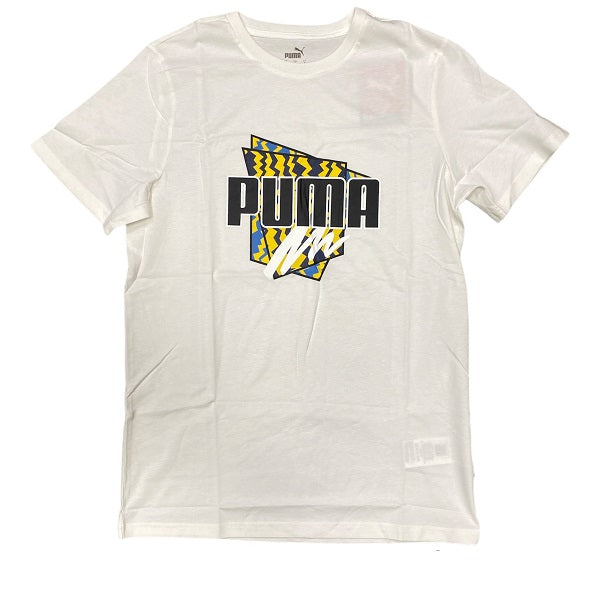 Puma maglietta manica corta da uomo Summer Graphic 848576 02 bianco