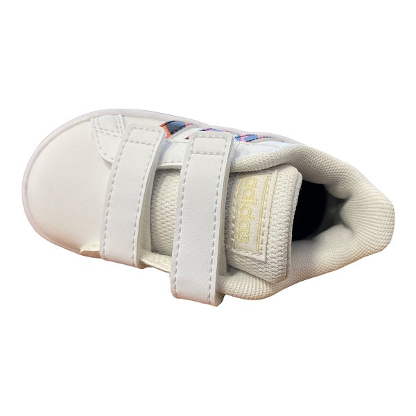 Adidas children's sneakers Grand Court CF I GZ1079 white-black