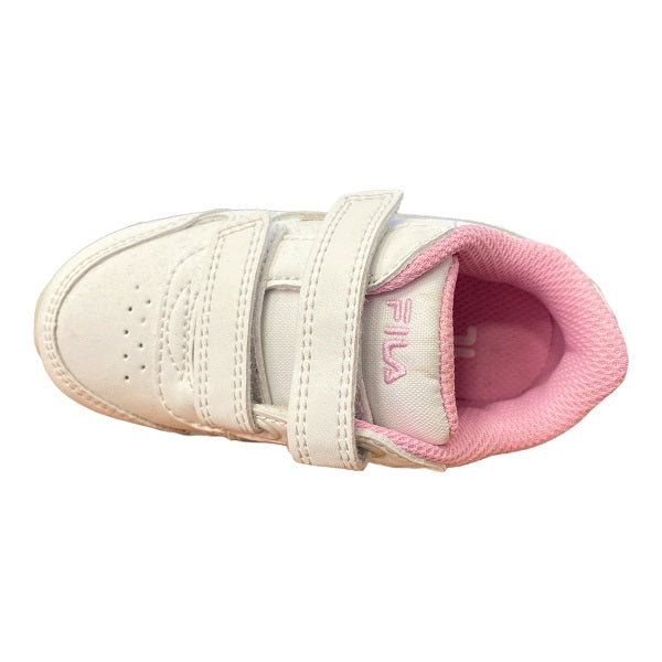 Fila Orbit infant girl's sneakers shoe with Velcro 1011080.00I white-gold