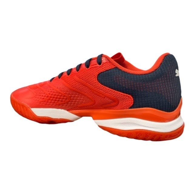 Puma Solarattack RCT men's padel shoe 106947 01 tomato red