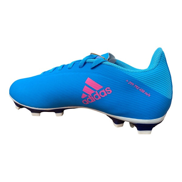 Adidas scarpa da calcio da uomo X Speedflow.4 FxG GW7518 azzurro
