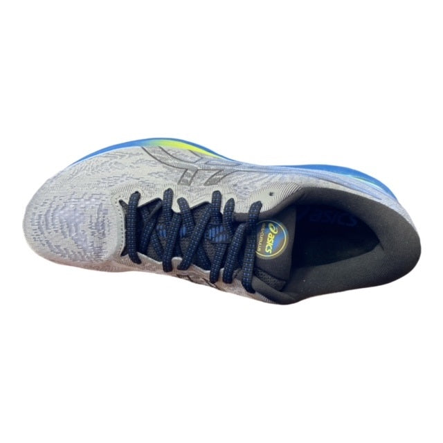 Asics men's running shoe Gel Cumulus 23 1011B012 030 grey-yellow-blue