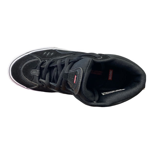 Globe high skate shoe Dimension GBDIME 10048 black-white-gum