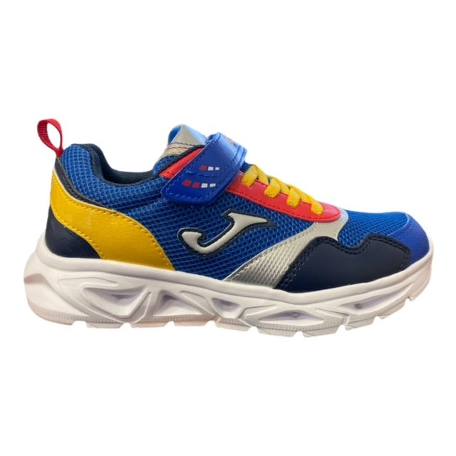 Joma children's sneakers Star Jr 2204 royal-yellow