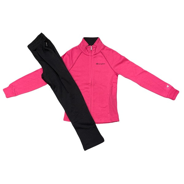 Champion Tuta Donna in Felpa Leggera 115067 PS025 FPL fucsia-black
