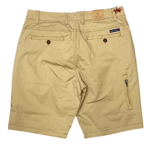 Smithy's Short in cotone e tasca zip 846 safari