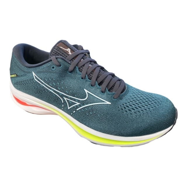 Mizuno men's running shoe Wave Rider 25 J1GC210301
blue-white-lemon smoke
