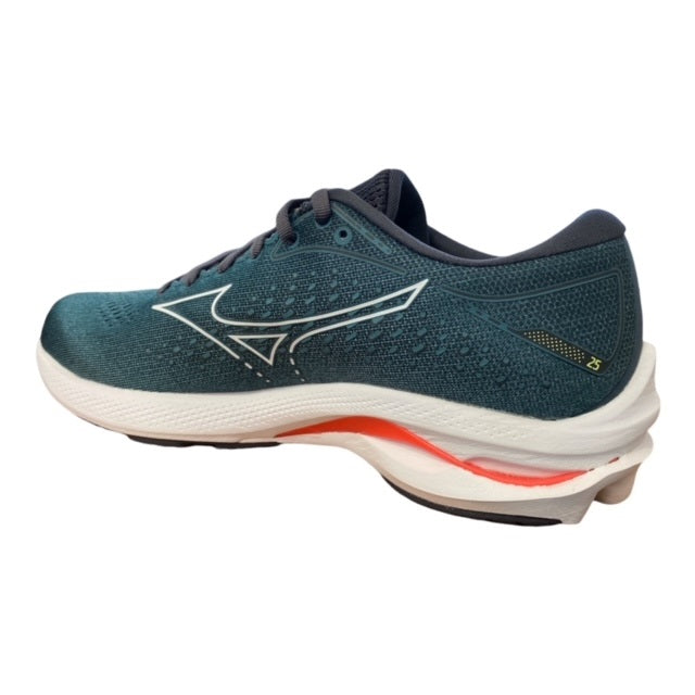 Mizuno men's running shoe Wave Rider 25 J1GC210301
blue-white-lemon smoke
