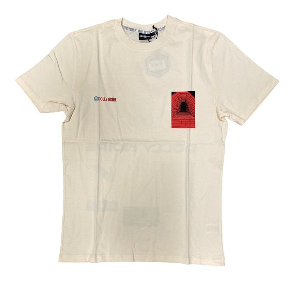 Dolly Noire Short sleeve T-shirt Pozzo di S. Cristina Tee ts108-ta-03 beige