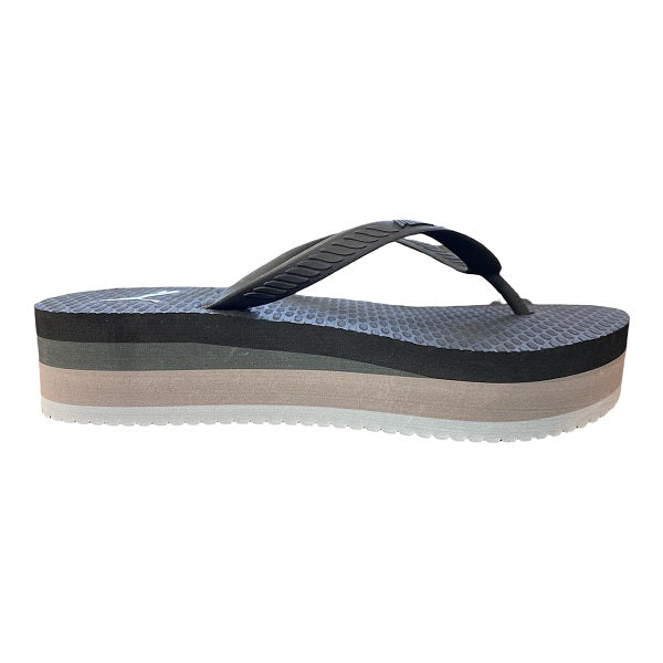 Puma Comfy Flip Platform Infradito donna con rialzo 383101 01 black-dark shadow