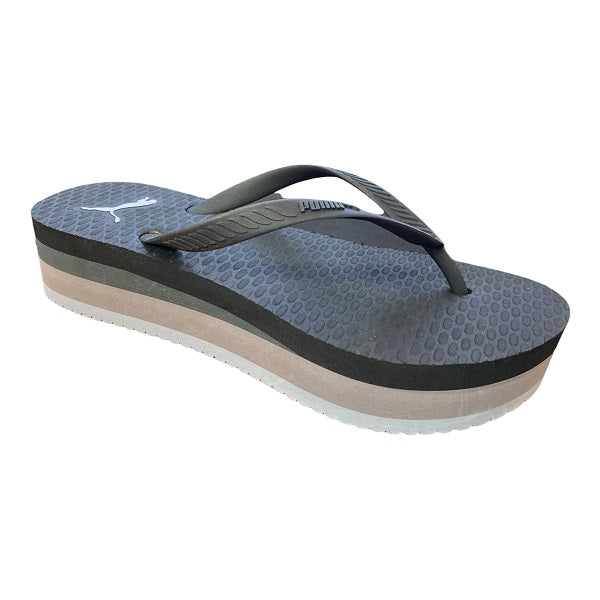 Puma Comfy Flip Platform Infradito donna con rialzo 383101 01 black-dark shadow