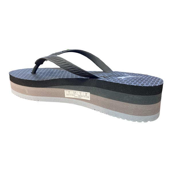 Puma Comfy Flip Platform Infradito donna con rialzo 383101 01 black-dark shadow