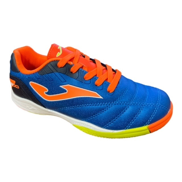 Joma scarpa da calcetto indoor da bambino Toledo 704 TOLJS.704.IN azzurro