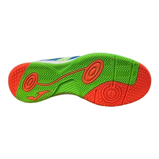 Joma indoor soccer shoe for boys Champion 605 CHAJW.605.IN light blue-green