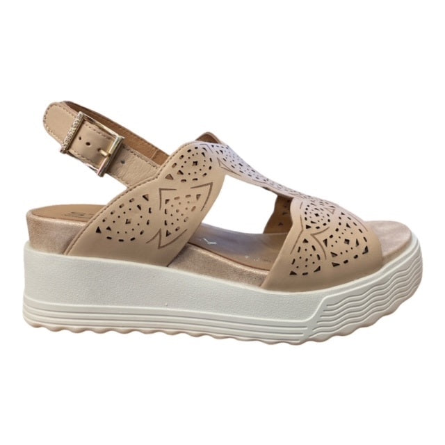 Stonefly Sandalo casual da donna Parky 13 217482 1 F7 mandorla tostata