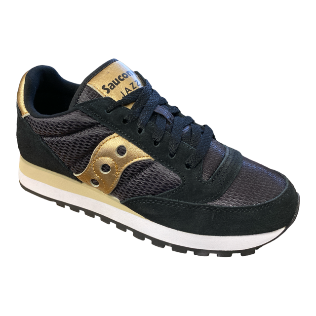 Saucony Original Jazz Original S1044 521 black-gold women's sneakers