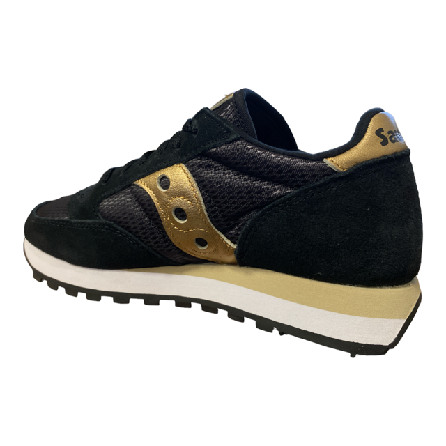 Saucony Original Jazz Original S1044 521 black-gold women's sneakers
