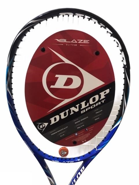 Racchetta da tennis Dunlop BLAZE ELITE 2.0 G2 Head Light modello 677127 per giocatori intermedi e avanzati, dettaglio rete