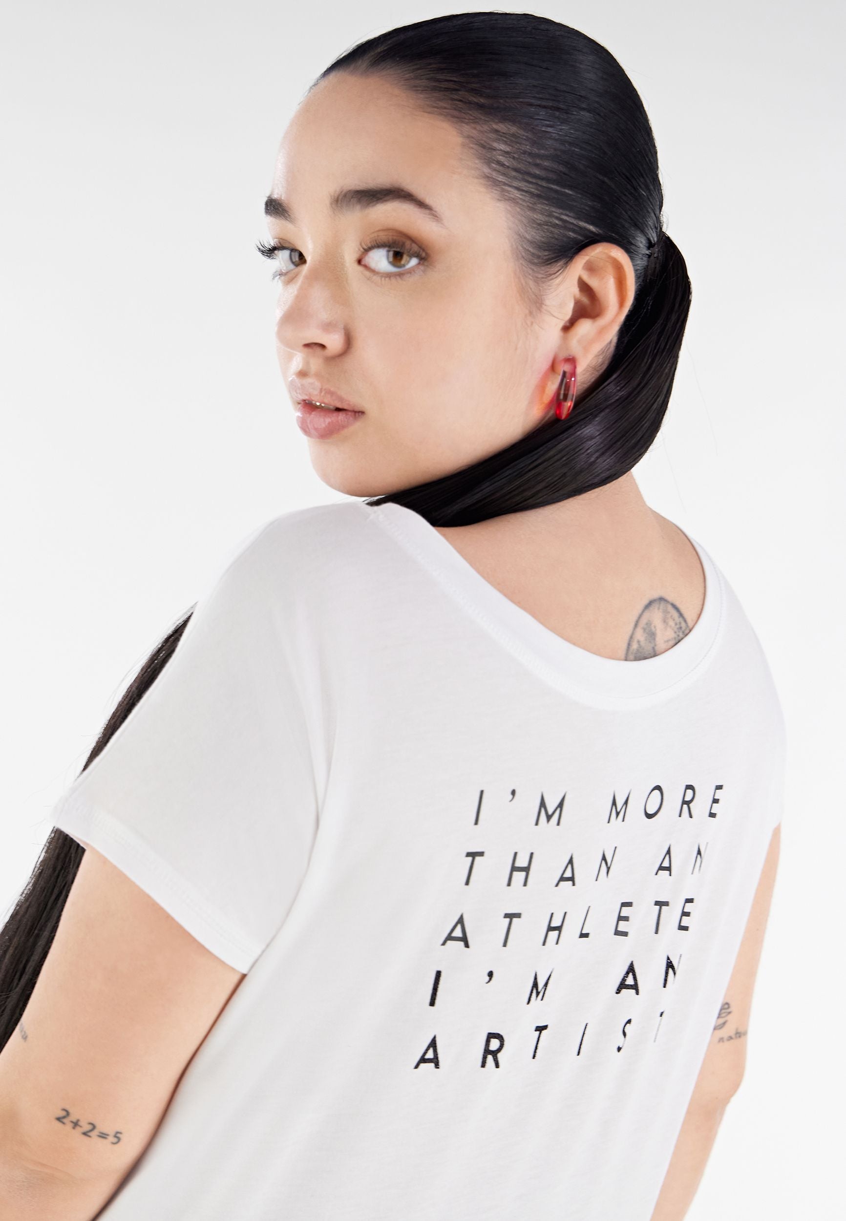 Freddy Women's short sleeve t-shirt S3WBFT4 W white